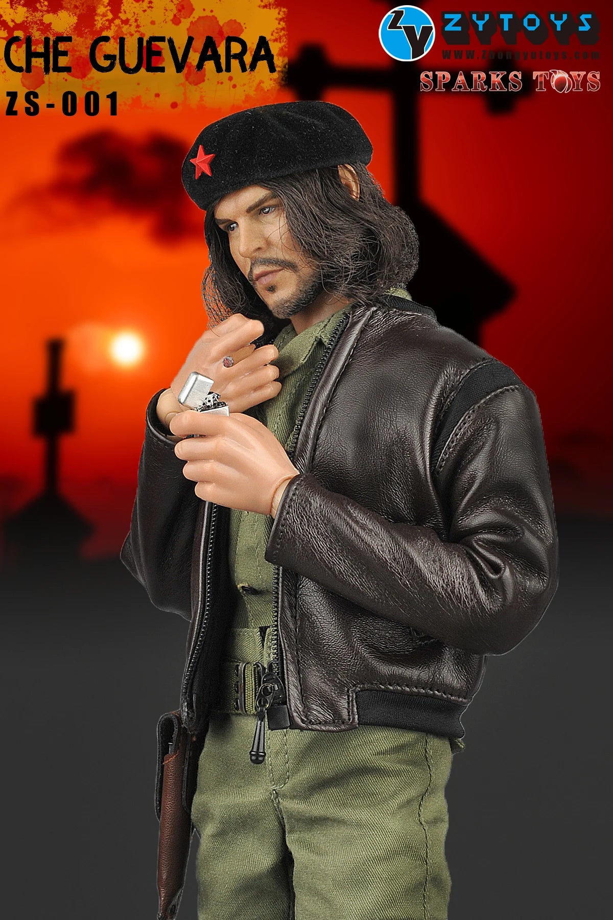 1/6 Scale Che Guevara Set Argentine Cuban Revolution Hero Double Head Male Sculpts Soldier Model Army Collection Action Figure