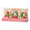 Sylvanian Families Anime Figure Baby Doll Set Kawaii Rainy Equipment Lop Baby Doll Room Ornaments Desktop Decoration Toy Gifts