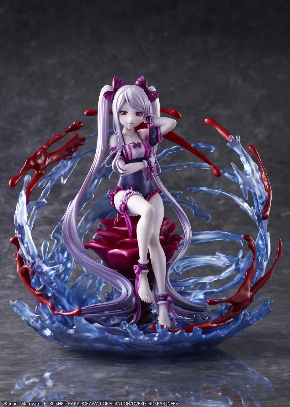 100% Original: Overlord Shalltear Bloodfallen Swimsuit ver.1 / 7 PVC Action Figure Anime Model Toys Collection Doll Gift