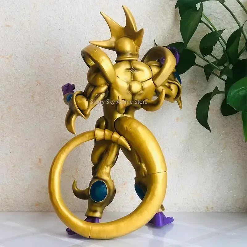 33 cm Dragon Ball Z Anime Figuren Gk Cooler Figur Golden Coora Statue Pvc Action Figure Sammeln Modell Dekoration Spielzeug Geschenk