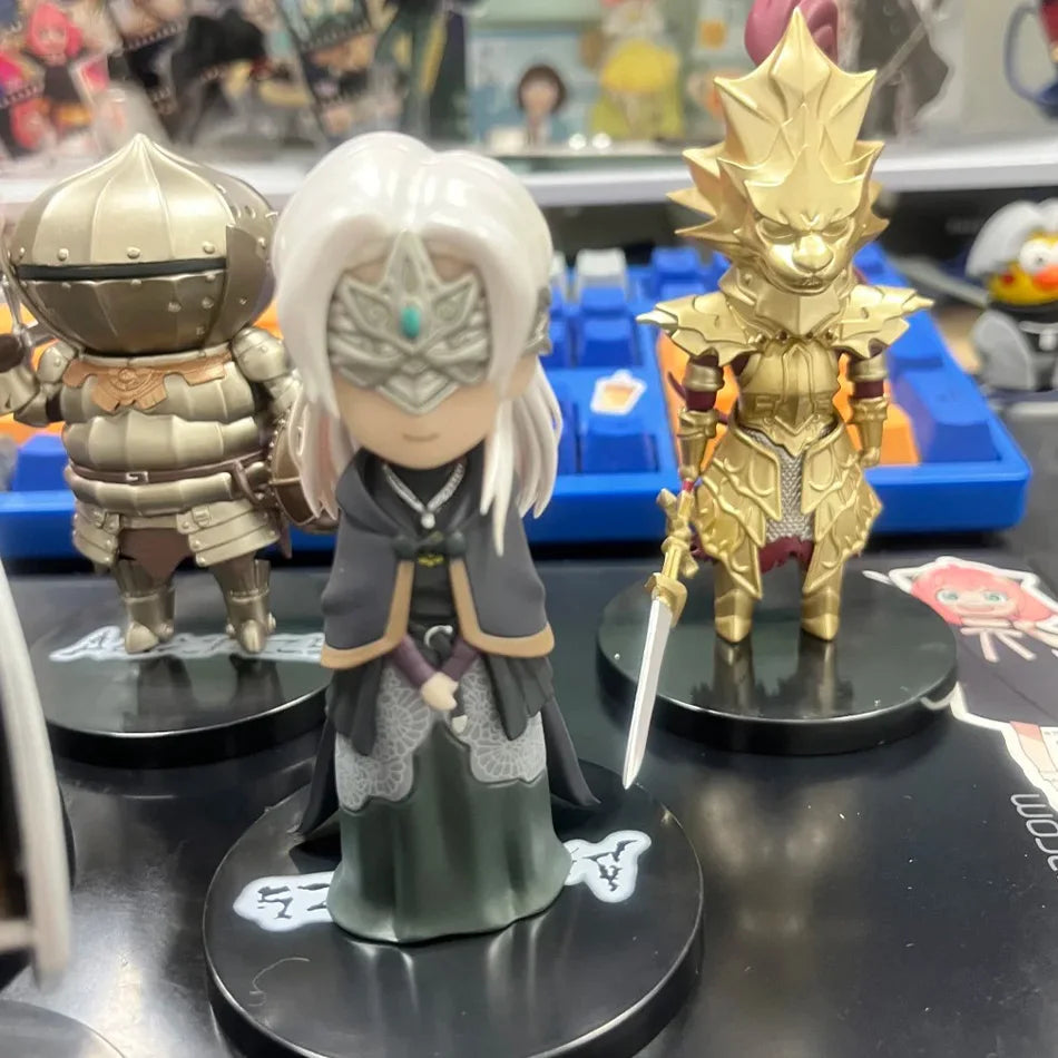 New Q version Dark Souls Anime Action Figure Solaire Artorias Ornstein Fire Keeper Doll Anime Figurine Model Toys