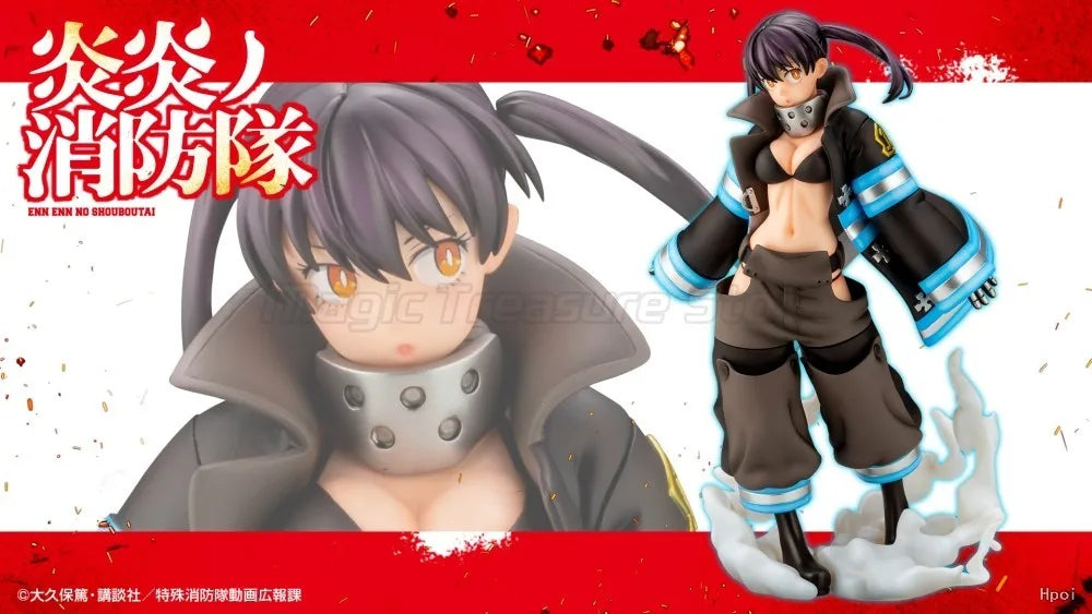 【MT】Kotobukiya Fire Force Tamaki Kotatsu 1/8 Scale Anime Model Figure Toys