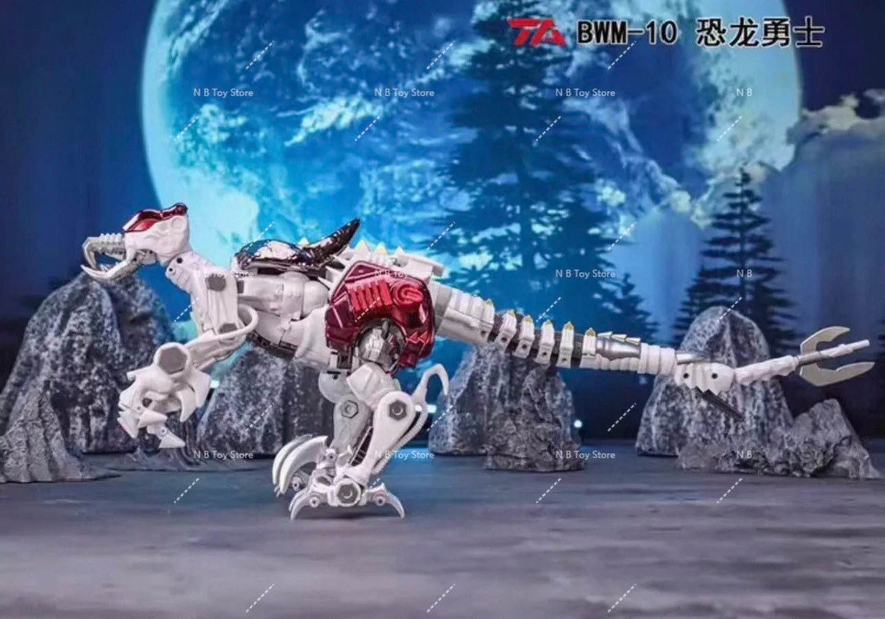 [IN STOCK 2.0] TransArt Toys TA BWM-10 BWM10 Dinobot METAL Dragon Beast Wars BW Action Figure Collect Gift