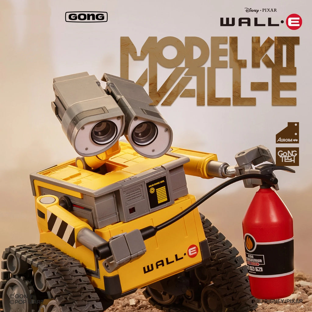 Gong Wall·E  Assembly Model Anime Peripheral Genuien 15cm Pvc Action Figurine Collection Model Birthday Toys Gifts