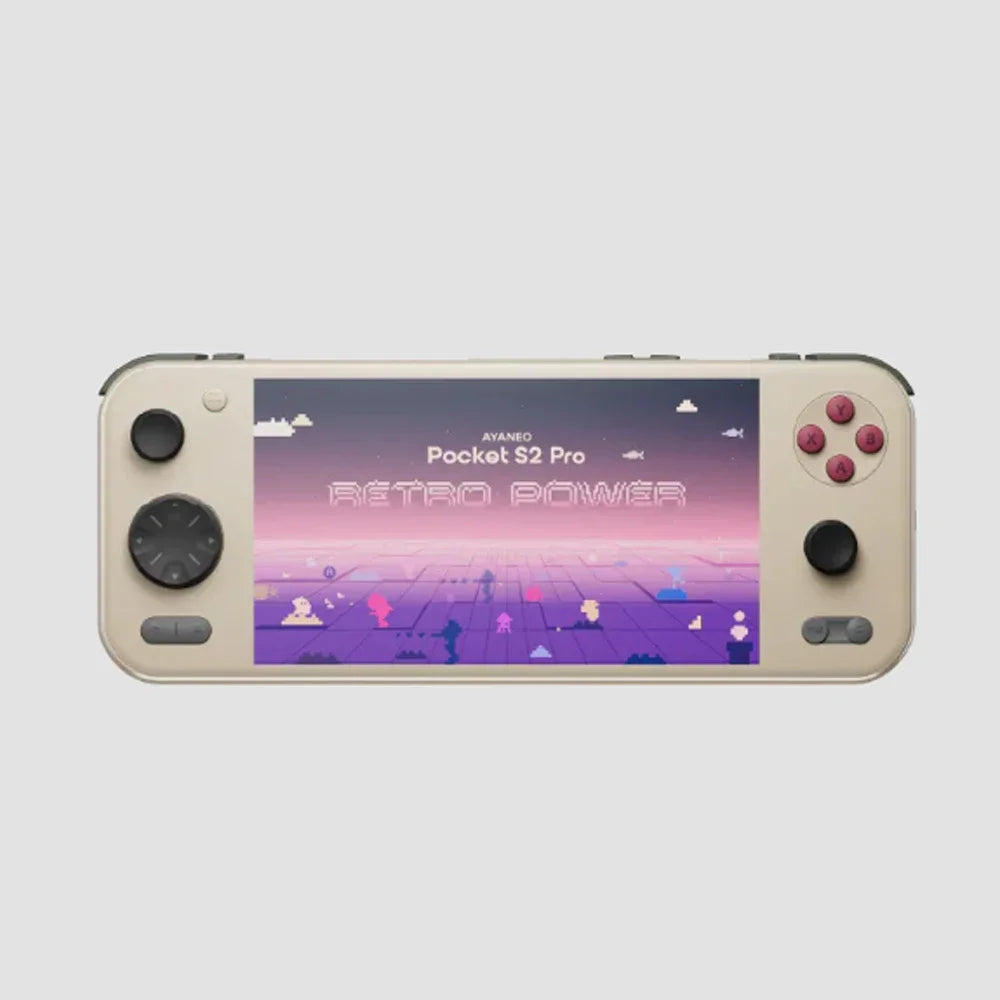 AYANEO Pocket S2 Pro Game Console 6.3Inch 2K IPS Screen Portable Consoles RGB TMR Joystick Hall-Effect Trigger Handheld Console