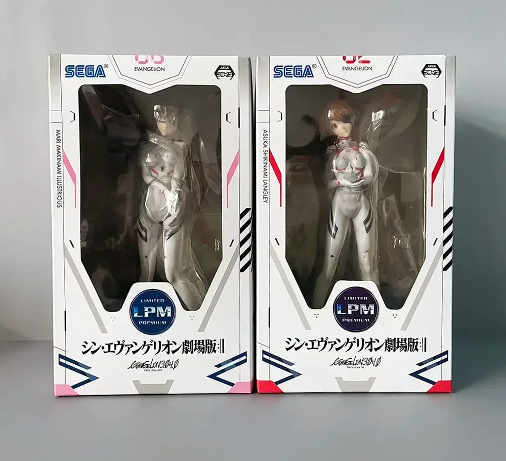 SEGA EVANGELION EVA Asuka Langley Makinami Last Mission no Action Figure Anime Toys Collectible Model LPM Limited Premuim Statue