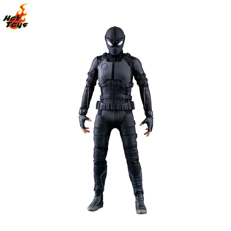 In Stock HotToys HT Spider-Man Stealth Suit Version Ordinary Deluxe 1:6 Doll Figure Toy Ornament