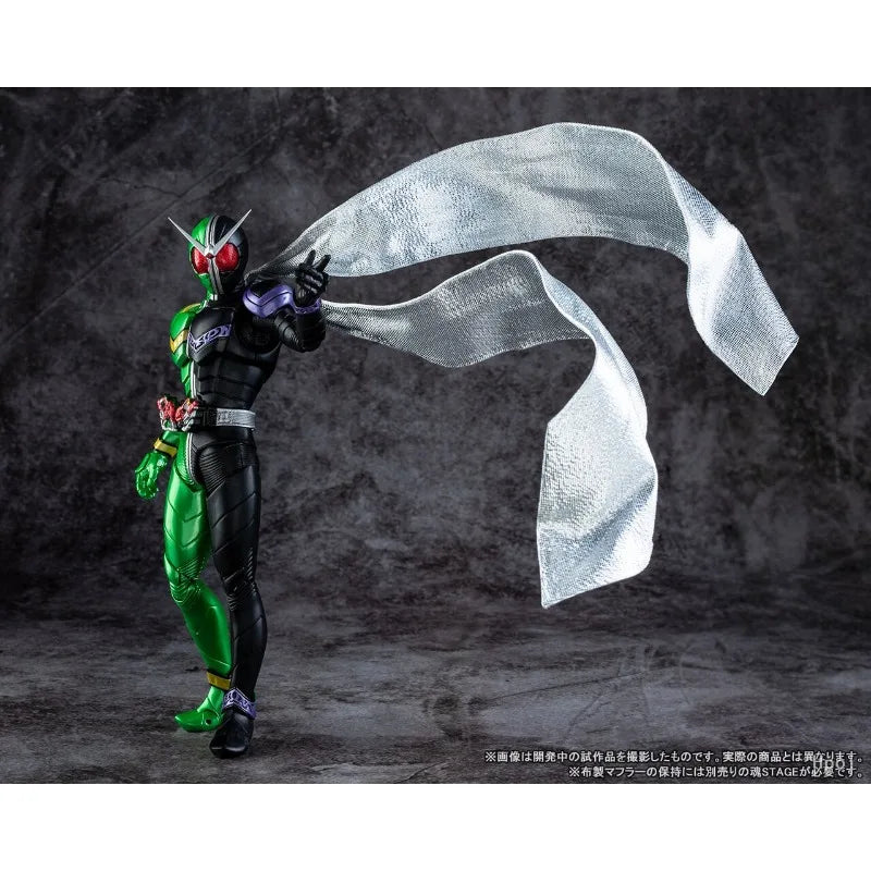 Bandai Genuine S.H.Figuarts Series KAMEN RIDER DOUBLE True Bone Carving Method Animated Commemorative Edition Movable Model