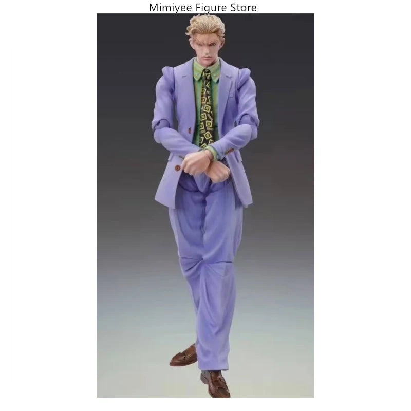 Super Action Statue JOJO's Bizarre Adventure: Diamond is Unbreakable Kira Yoshikage Figure Purple Color Ver. Articulated Model