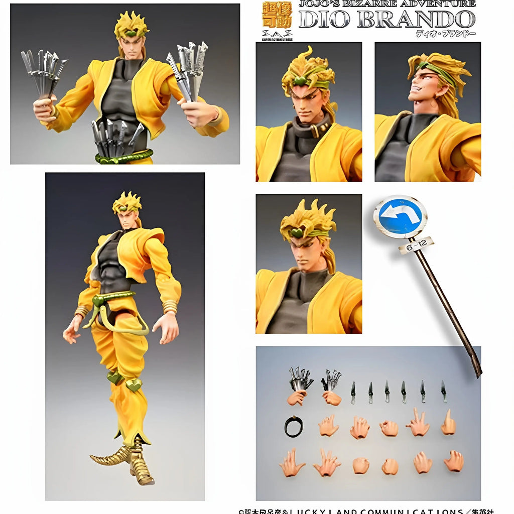 High quality replica version of JoJo's Bizarre Adventure series characters can be handcrafted into exquisite birthday gift toys
