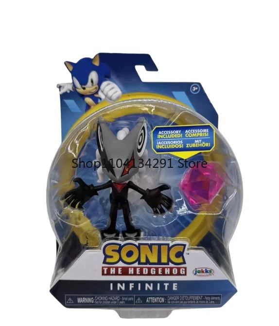 Original JAKKS Sonic The Hedgehog 5-inch Articulated Action Figure Collectible - Rare Birthday Gift for Kids