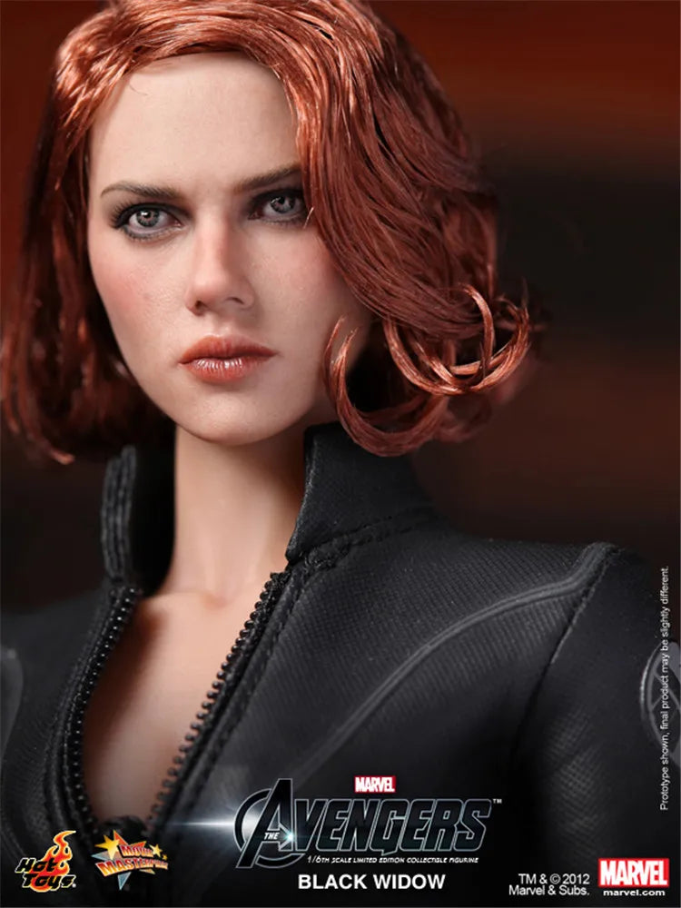 In stock: HOTTOYS brand 1/6 scale MMS178 "The Avengers" Black Widow 2.0 version and Deadpool figurine toys