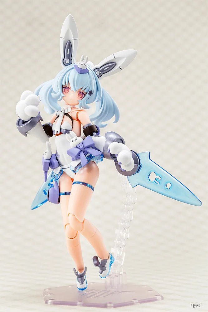 【Pre Sale】Original Anime Kotobukiya Megami Device PUNIMOFU Snow Rabbit Action Figure Model Toys