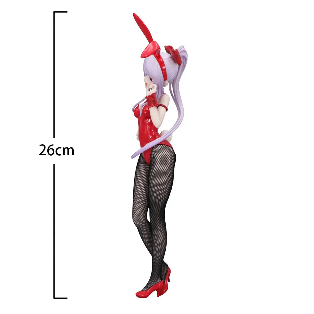 Albedo Anime Figur Shalltear Bloodfallen Figur stehende Pose Albedo Actionfigur Bunny Girl Modell Puppe Spielzeug Sammlung Geschenk