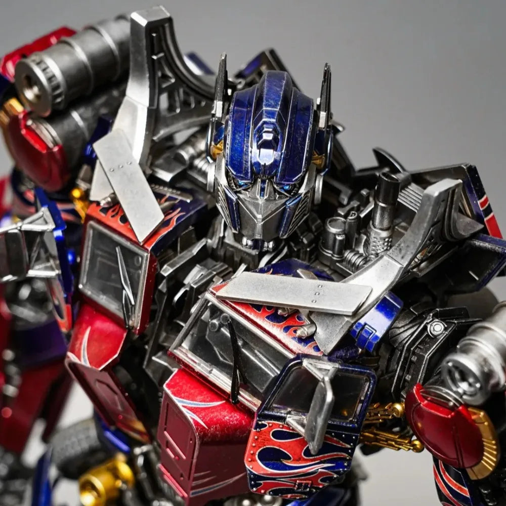 Threezero Transformers Action Figure DLX Optimus Primal Revenge of The Fallen Anime Figurine Joint Movable Model Collection Toy