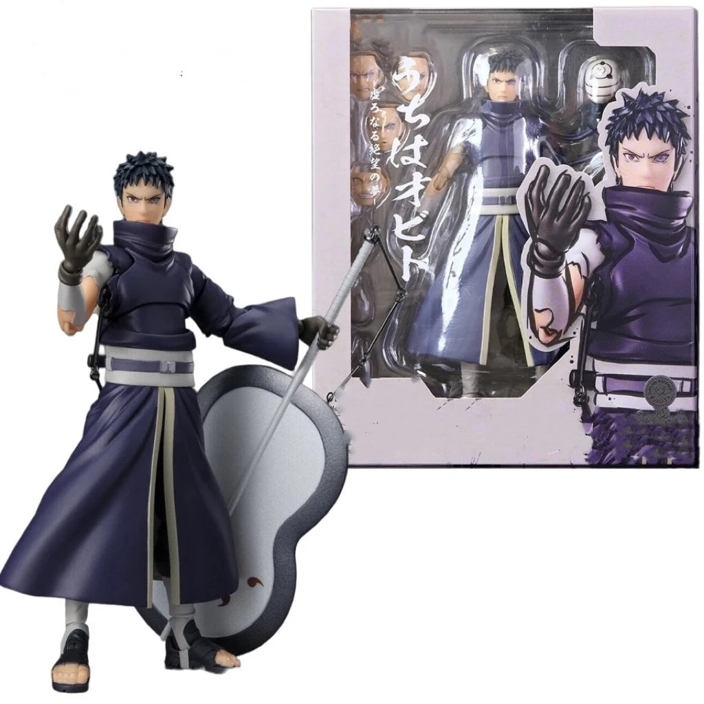 SHF Naruto Uchiha Obito Articulated Action Figure Model Toys
