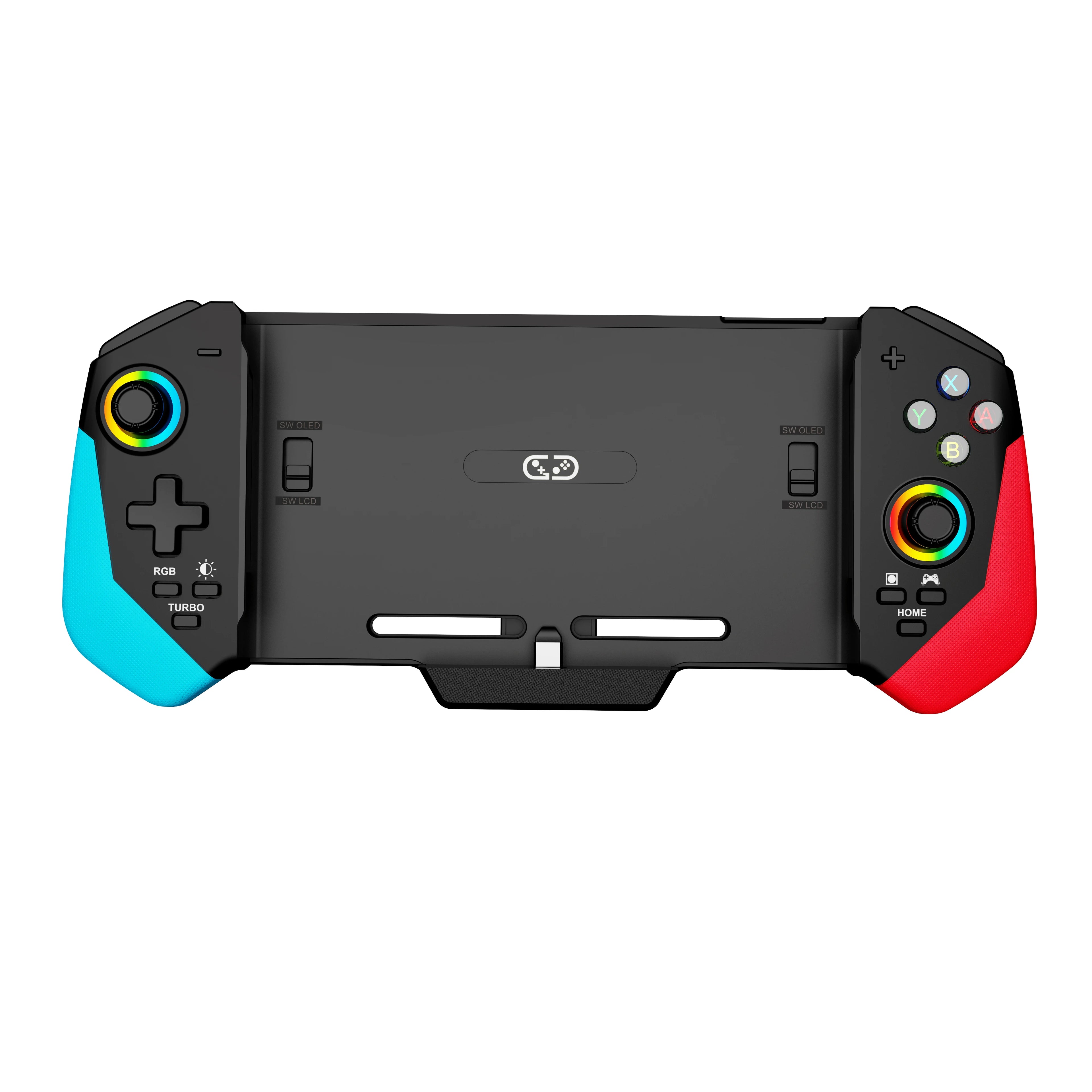 STORM WYRM Wired Gaming Controller for N-Switch Pro&OLED with Hall Effect Joystick,Game Card Collection&Mechanical Buttons 7047