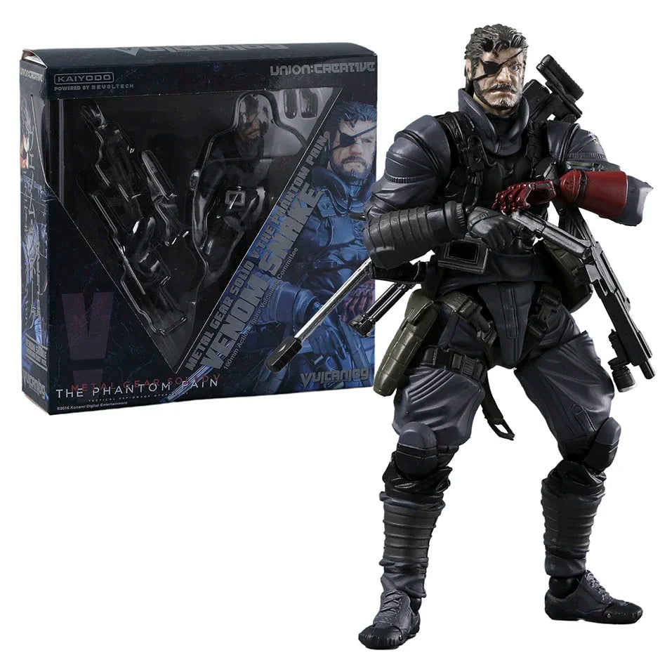 Revoltech Phantom Pain Venom Snake Collection екшън фигурка PVC модел играчка кукла фигурки подарък