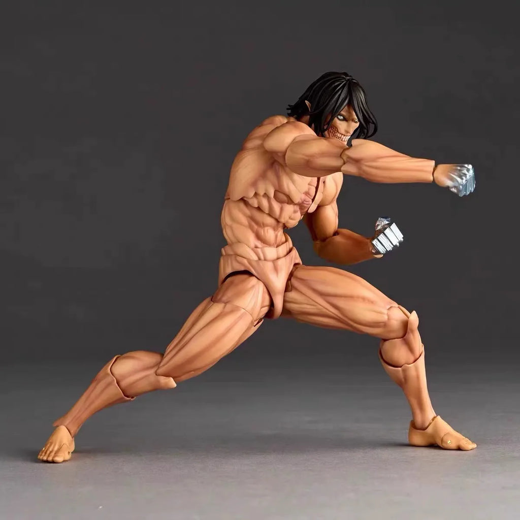 Auf Lager Kaiyodo Eren Erstaunliche Yamaguchi Angriff auf Titan Anime Actionfigur Figur Ko Modell PVC Statue Puppe Kinderspielzeug Geschenke