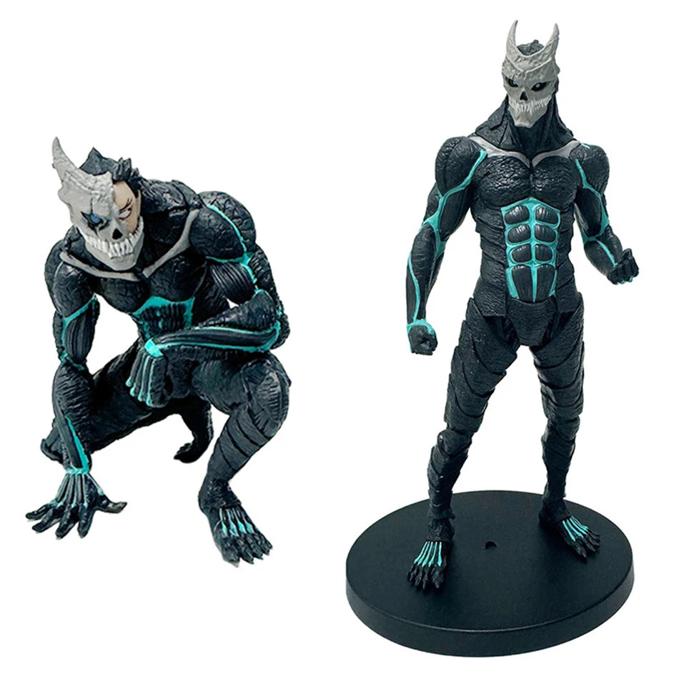 4PCS Amine Kaiju No. 8 Figure Kafka Hibino Mina Ashiro Skeleton Creative Cartoon PVC Model Toys Kids Action Statue Doll Gifts