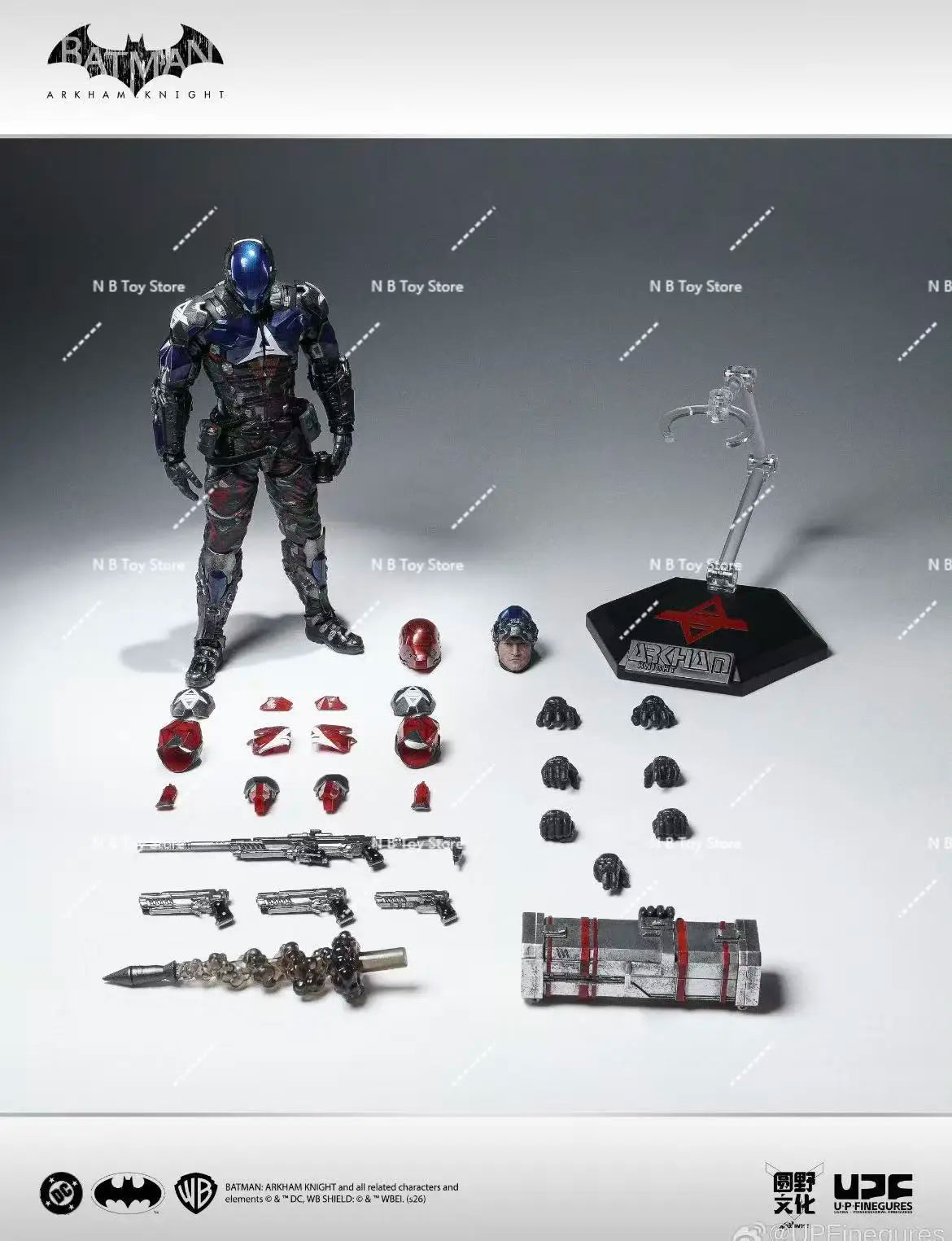 New Lpzz UPF Batman: Arkham Knight 1/12 Action Figure Collectible Toy Gift