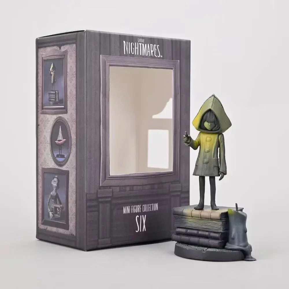 11cm Little Nightmares The Lady Anime Game Figure The Twin Chefs Action Figure Mini Nomes Six/Mono Figurine Model Doll Toys Gift