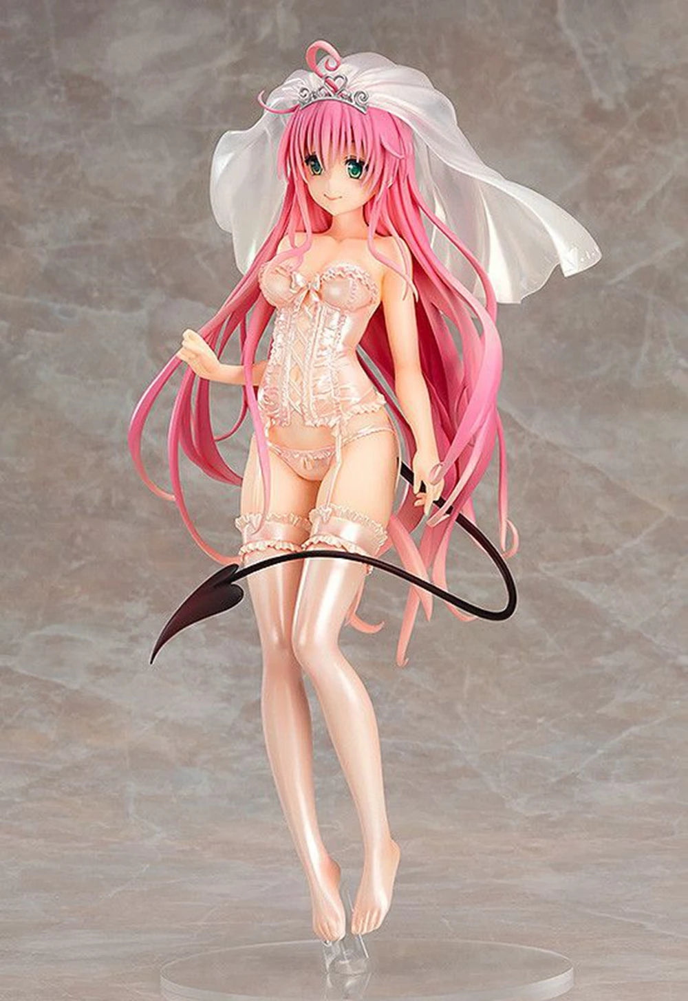 26.5CM Anime To LOVEru Darkness Lala Satalin Deviluke Figure 1/6 Wedding Ver Model Toy Doll Action Figure PVC