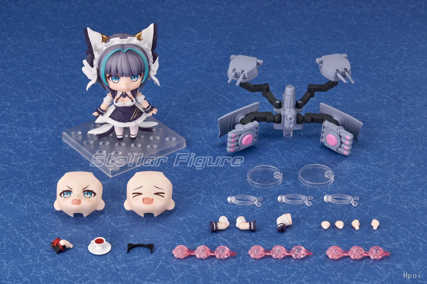【SF】In Stock GSAS GSC Nendoron 2131 DX Azur Lane HMS Cheshire 2PCS Figures Model Collection Gift