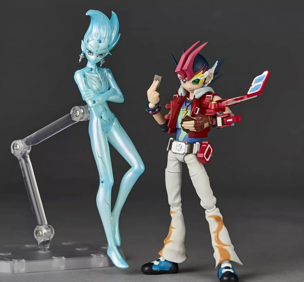 In Stock, Brand New Genuine Product, Kaiyodo, Yu-Gi-Oh, Yusei Fudo, Yuuma Tsukumo, Articulated Figures, Model