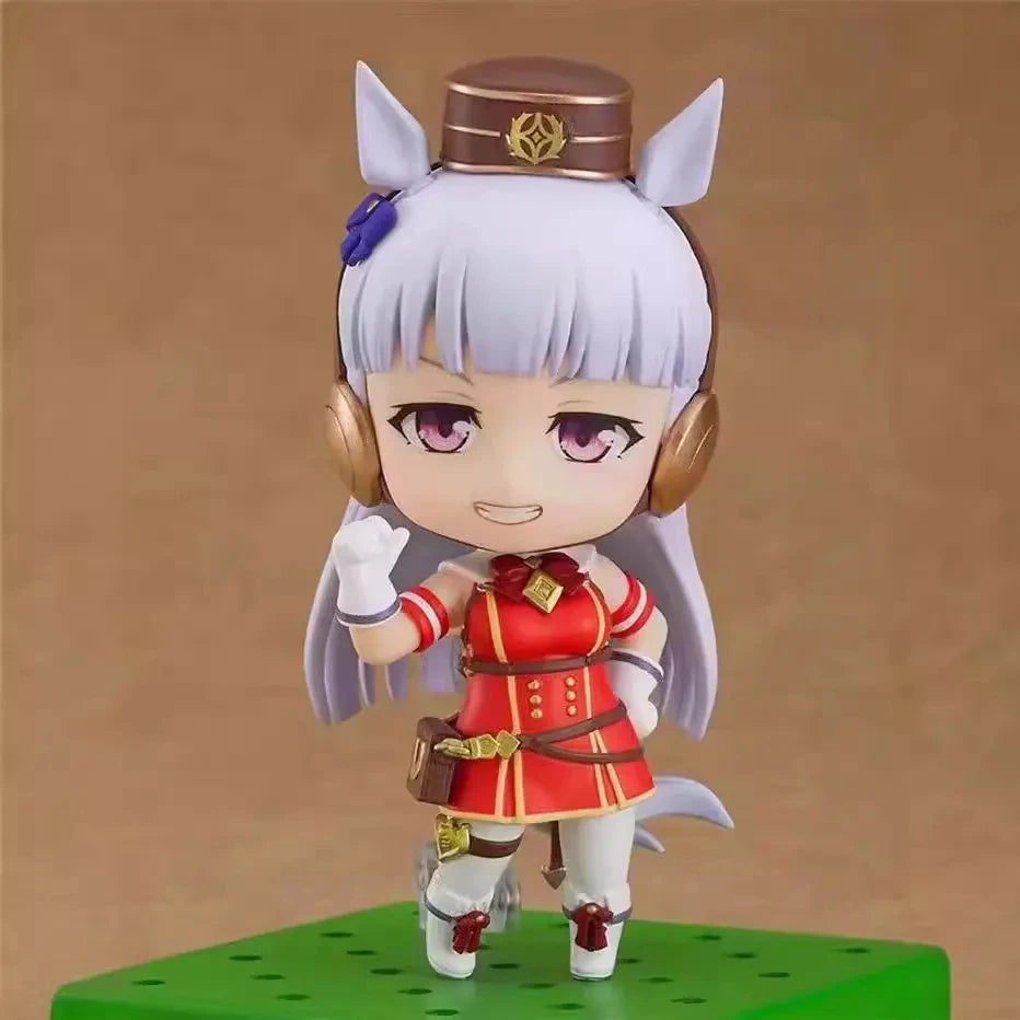 10cm Umamusume: Pretty Derby Cute Edition Anime Figure Collectible Ornament Doll Cartoon Models For Game Girls Boys Gift
