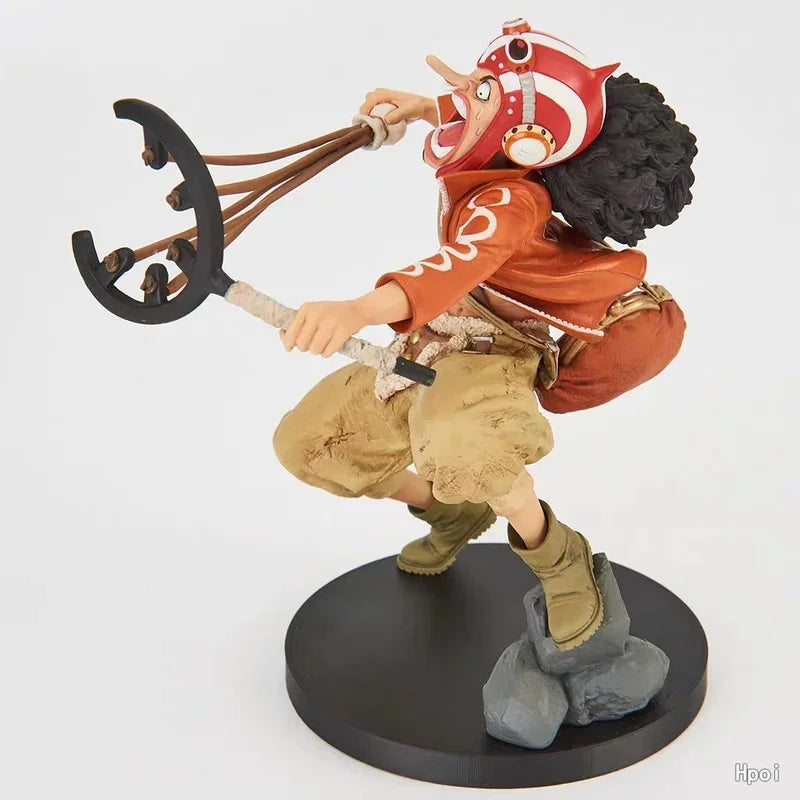 Genuine Bandai Banpresto One Piece Usopp Figure World Colosseum Zoukeiou Bwfc 2 Vol.7 Collection Action Figurine Model Statue