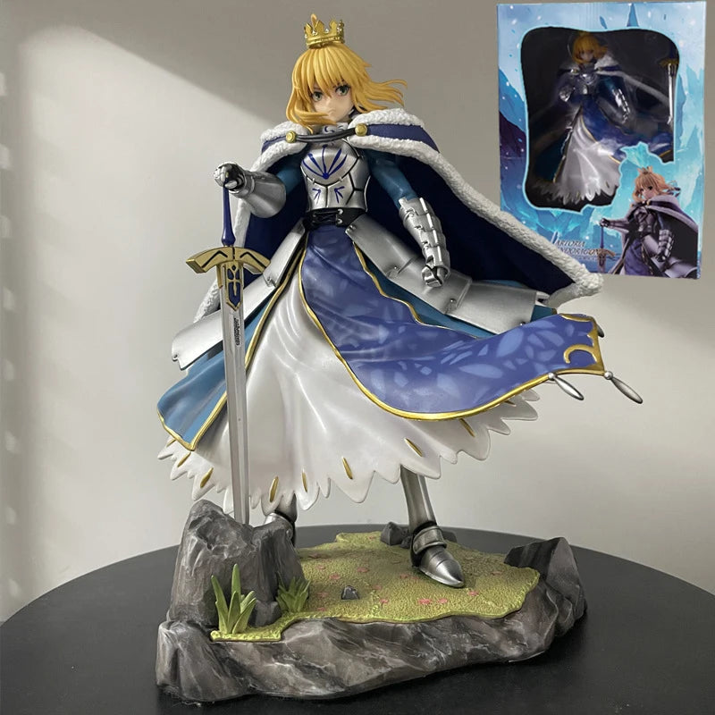 25cm Fate/Grand Order Sexy Anime Figure Altria Pendragon Action Figure Saber Alter Figure Adult Collectible Model Doll Toys Gift