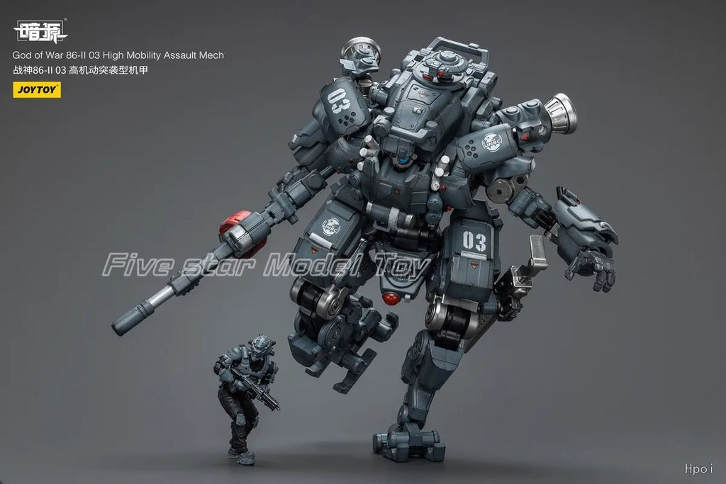 【FS】JOYTOY   Scale 1/18 Action Figures  God of War 86-1l 03 High Mobility Assault Mech  Models Toys Gifts