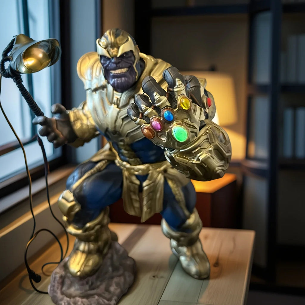 Creative Production of a 36cm Tall Thanos Avengers Four Marvel Figurine Model