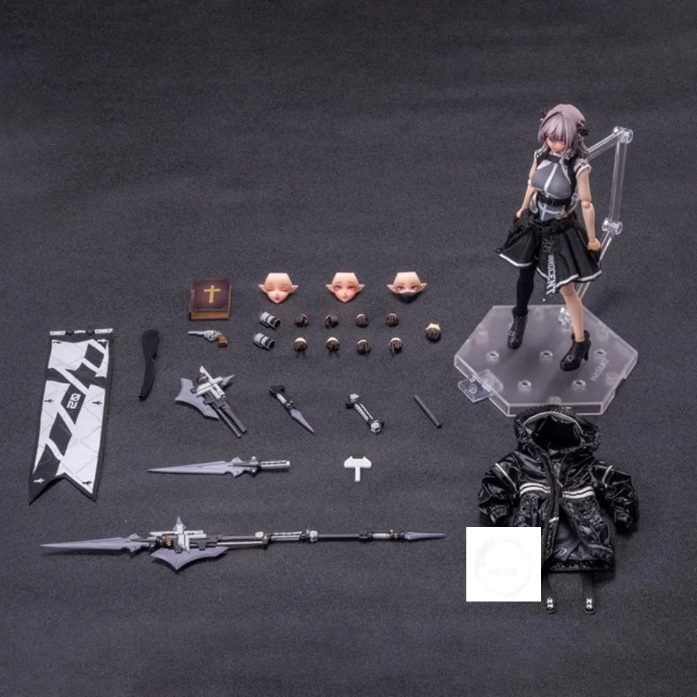 In Stock Hasuki PA.009-SP Succubus Nun FRIEDE Model Toys Collectible 1/12 SCALE FIGURE POCKET ART Beautiful Girl Model Toys