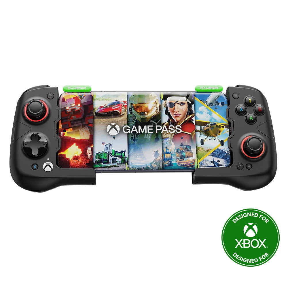 GameSir X4 Aileron Bluetooth Mobile Phone Gamepad Xbox Authorization Gaming Controller with Hall Effect, Portable joycon