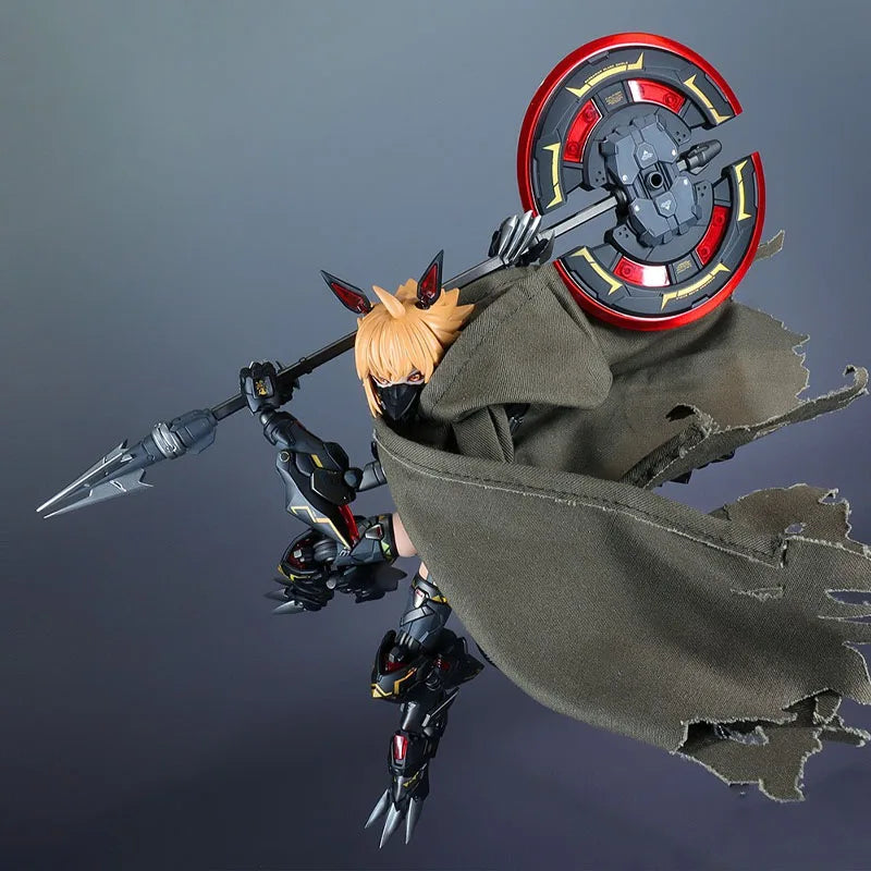 In Stock NUKEMATRIX Original Box CF06 MAD WOLF VER.DARKNESS Anime Action Figure Model Toy Gift for Kid Foam Box Packaging