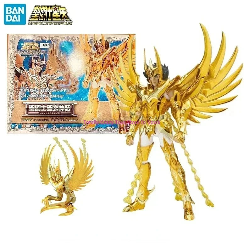 In Stock BANDAI Holy Cloth Myth Phoenix Ikki Anime Character Model  Children Toy Gift Collection