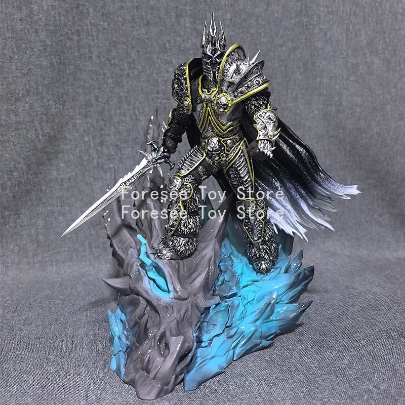 25-27cm World of Warcraft Varian Jaina Guldan Tyrande Arthas Varok Anime Figures Desktop Ornament Decoration Best Gifts for Boys