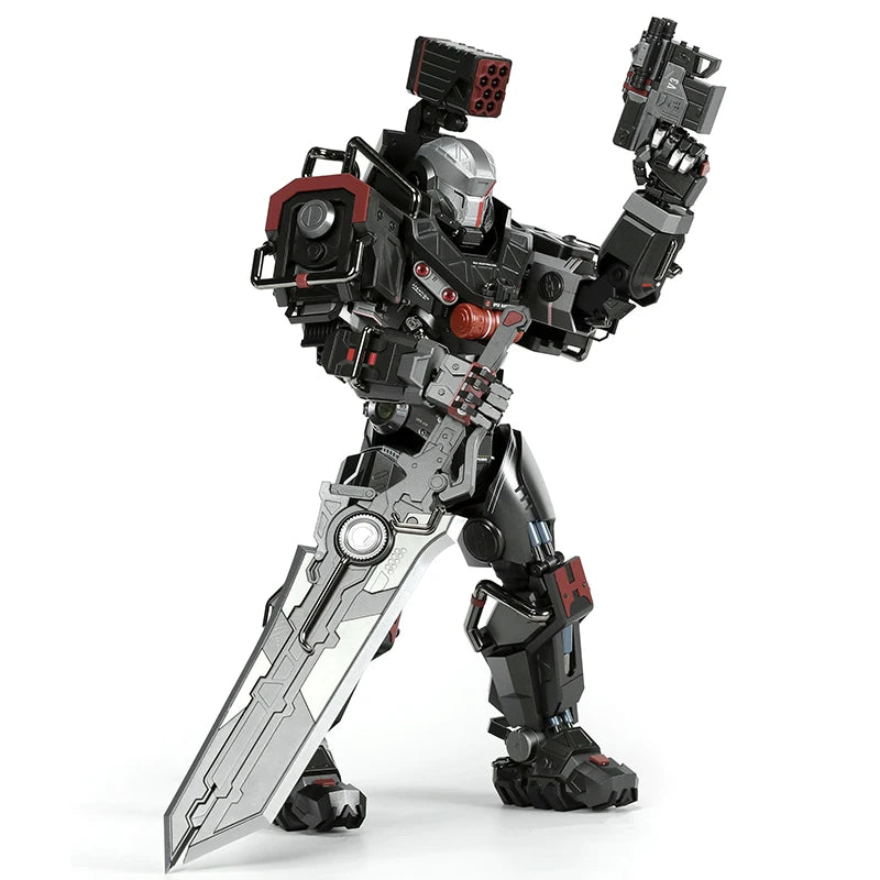Genuine MENG MECHA-008 1/9 Incarnation Stereo Heavy Mech Garage Kit Anime Peripheral Action Figure Assembly Toy Ornament Gift