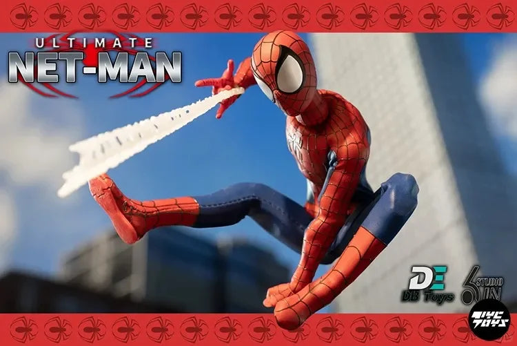 In Stock DBToys X6in Studio 1/12 Ultimate Spider Man dbm001 Red Ultimate dbm002 Black Symbiotic Full Set 6in Action Figure Model