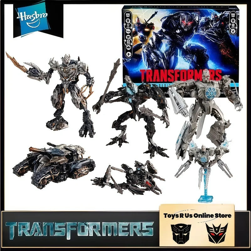 In Stock Hasbro Transformers Movie Toys Megatron Soundwave The Fallen Limited Edition Anime Action Figure Model Collect Toys