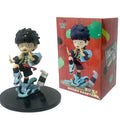 Mob Psycho 100 Anime Figures Gk Reigen Arataka Q Edition Kawaii Sitting Palm Series Model Doll Desktop Ornaments Collectible Toy