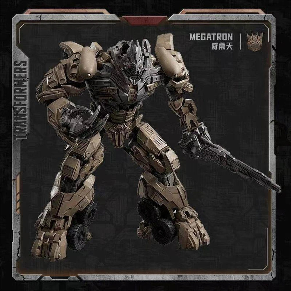 BLOKEES Original Transformers Megatron CLASS Version Transformation Assembled Action Figure Autobots Model Toys Ornaments Gift