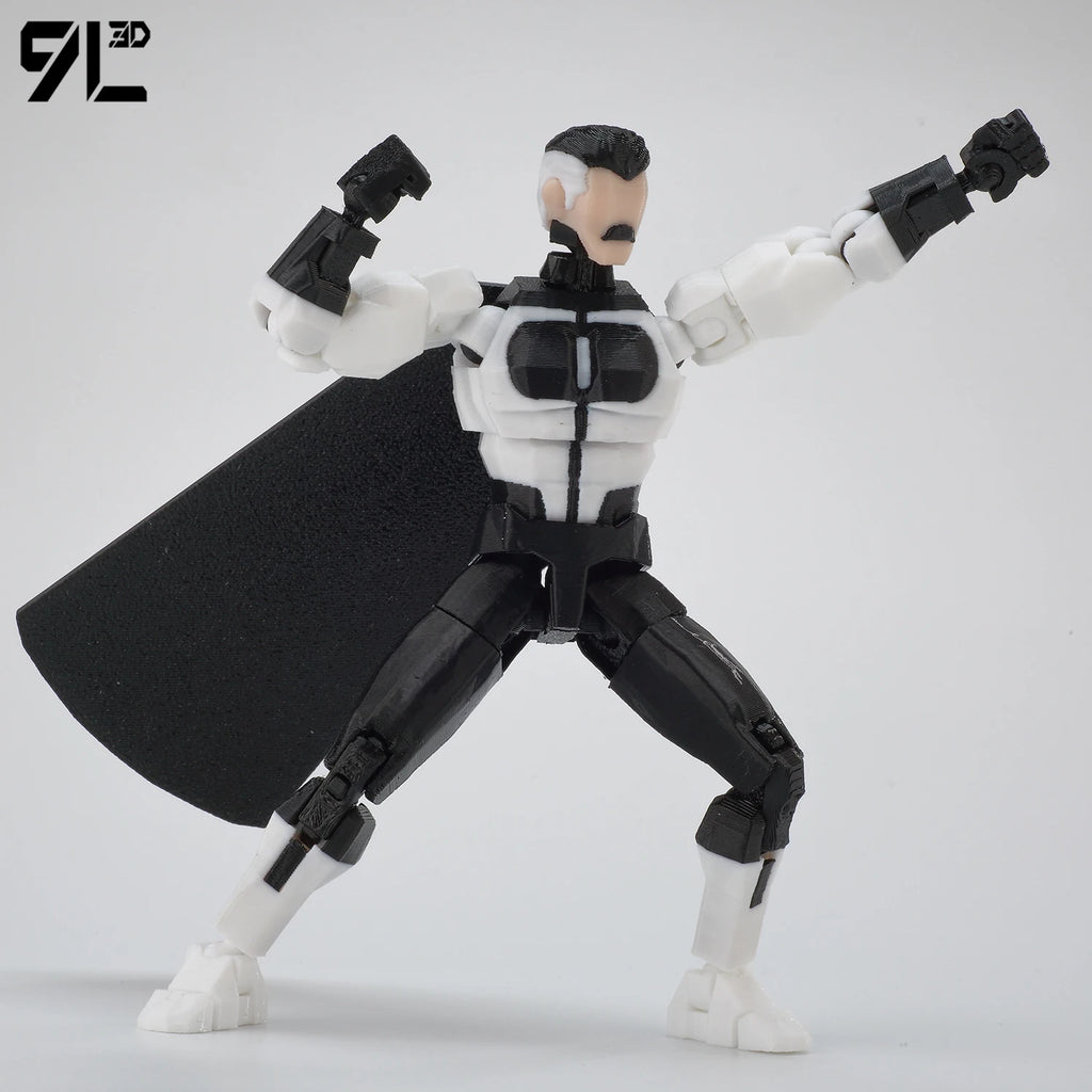 9L3D Dummy13 Unbesiegbarer Omni-Man-Verrat Anime Mehrgelenk-Shapeshift-Spielzeug Kampf-Actionfiguren Freundgeschenk Lucky Titan13