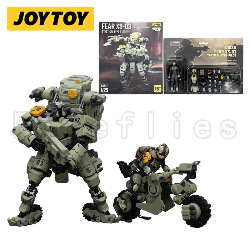 1/25 JOYTOY Action Figure Battle of the Stars Fear XS-01 Night Raid type Fear XS-02 Assault type Fear XS-03 Tactical