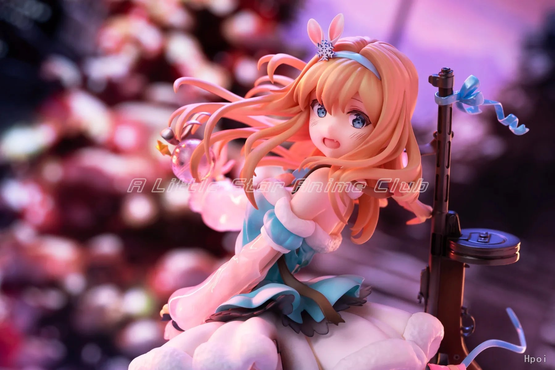 In Stock Original Hobby Max Girls Frontline Suomi KP-31 Snow Fairy in Ear Mountain Anime Figure Model Collection Gift Toys