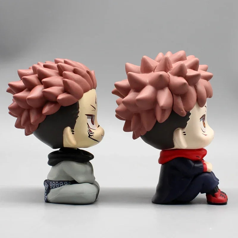 Anime Nanami Kento Ryomen Sukuna Itadori Yuji Action Figures Q Version Jujutsu Kaisen Figurine 10cm PVC Collection Model Toys