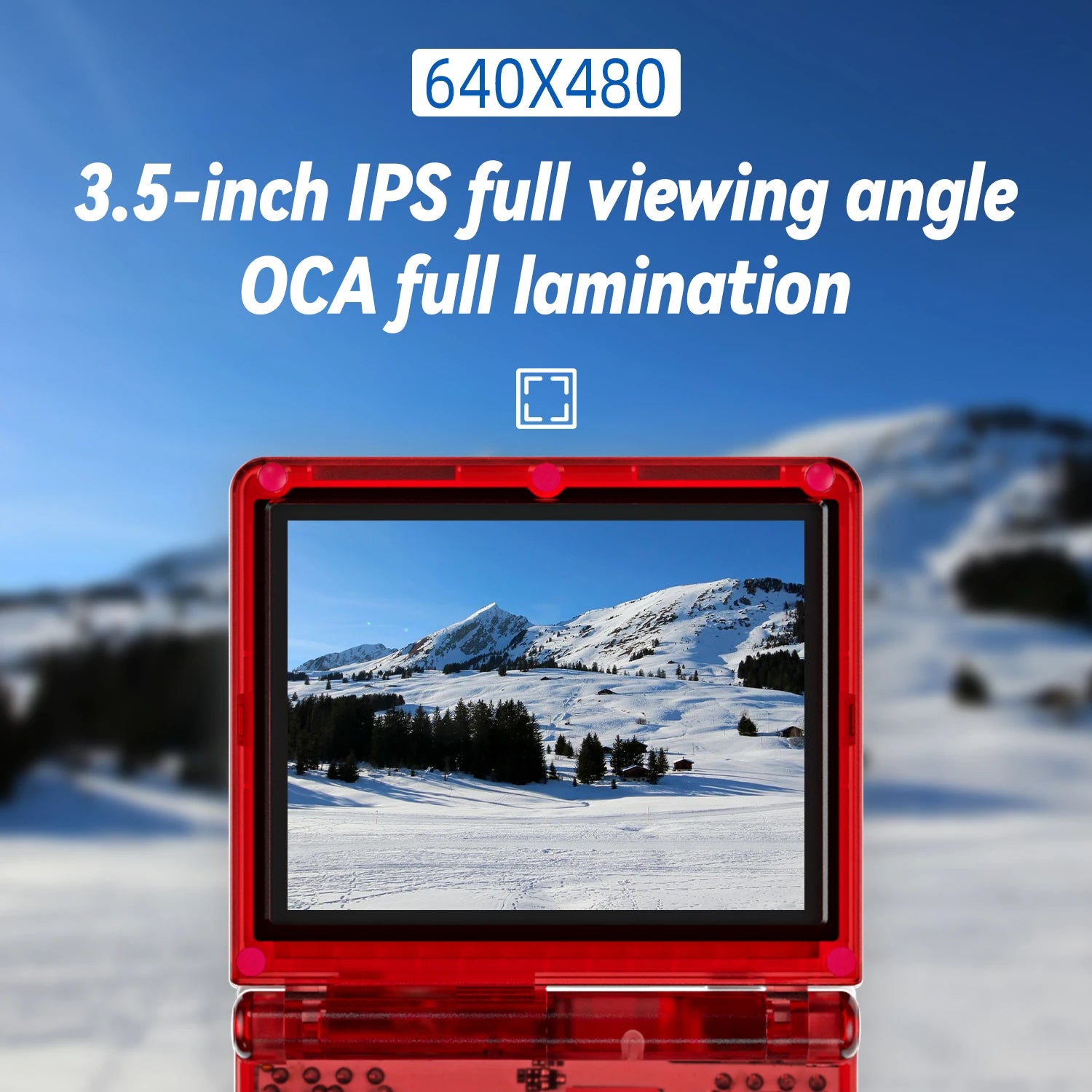 ANBERNIC RG35XXSP Flip Handheld Game Console 3.5'' IPS Screen Linux 64bit WiFi Bluetooth Retro Video Gaming Console 64G 5K Games