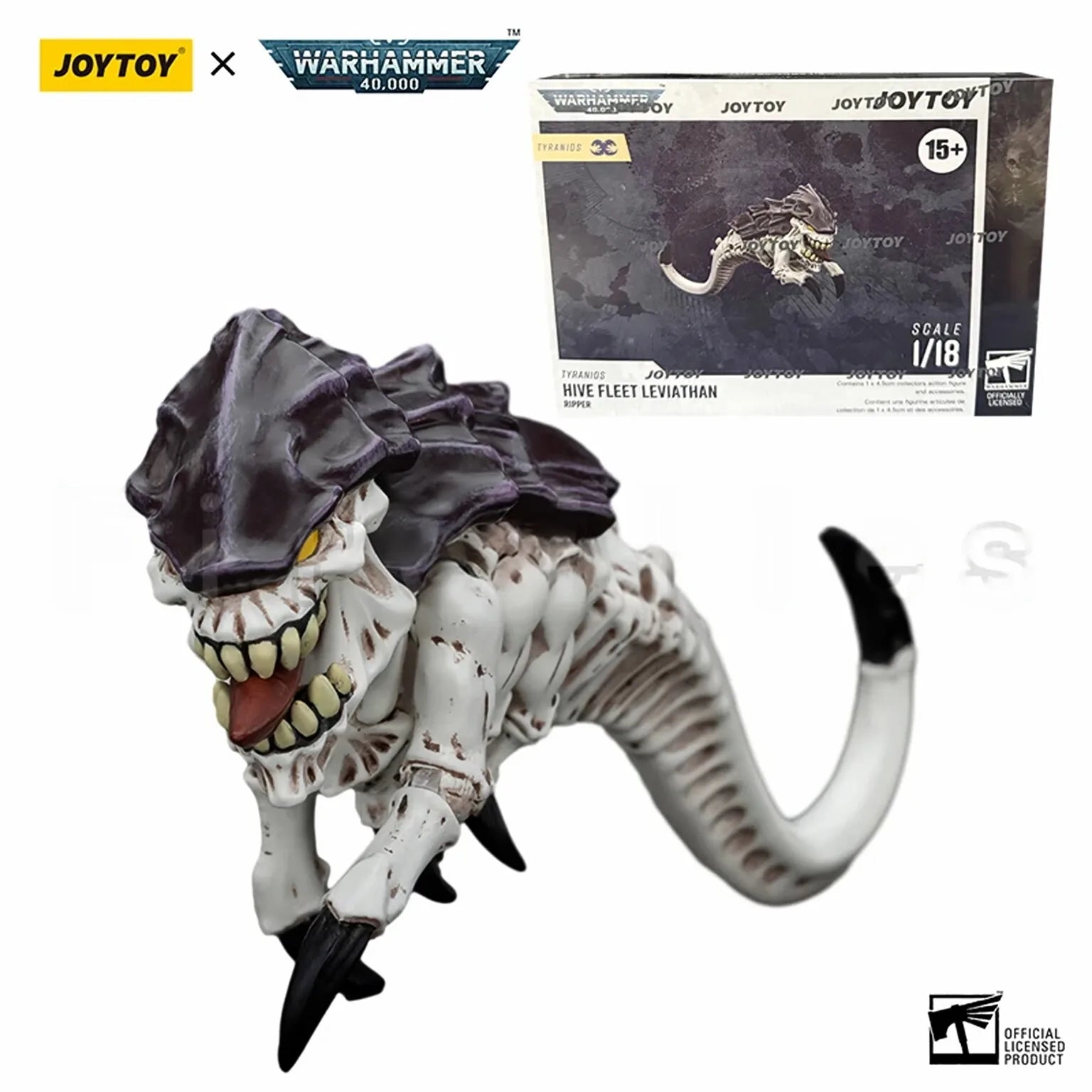 1/18 JOYTOY Action Figure 40K Tyranids Hive Fleet Leviathan Hormagaunt Termagant Ripper Anime Model Toy